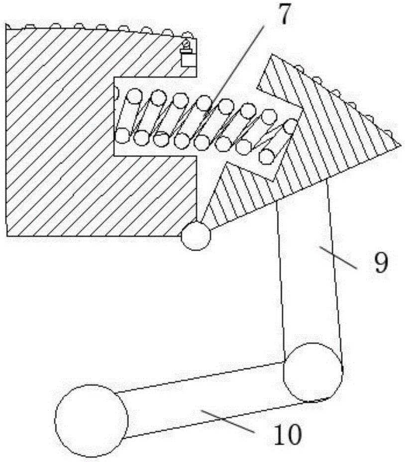 Vehicle one-way traveling deceleration strip power generator and method