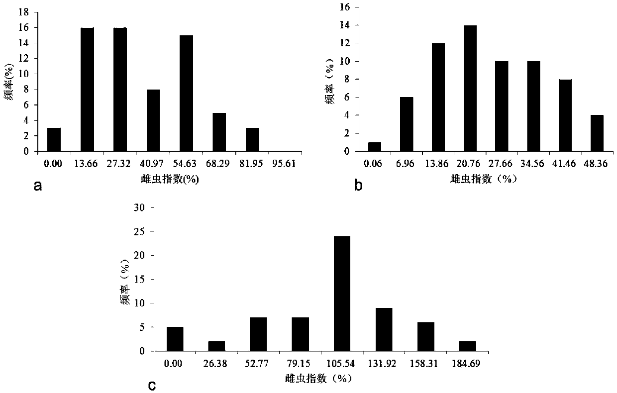 Screening method of molecular marker linked with soybean cyst nematode resistance locus, molecular marker, primers and application