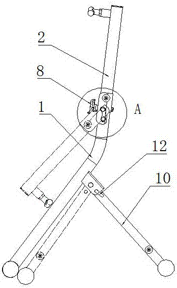 Treadmill for rehabilitation and fitness of old people and modifying method thereof