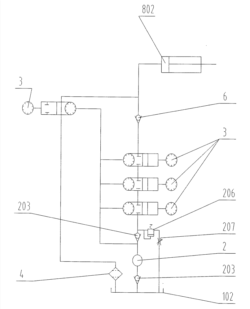 Hydraulic password door