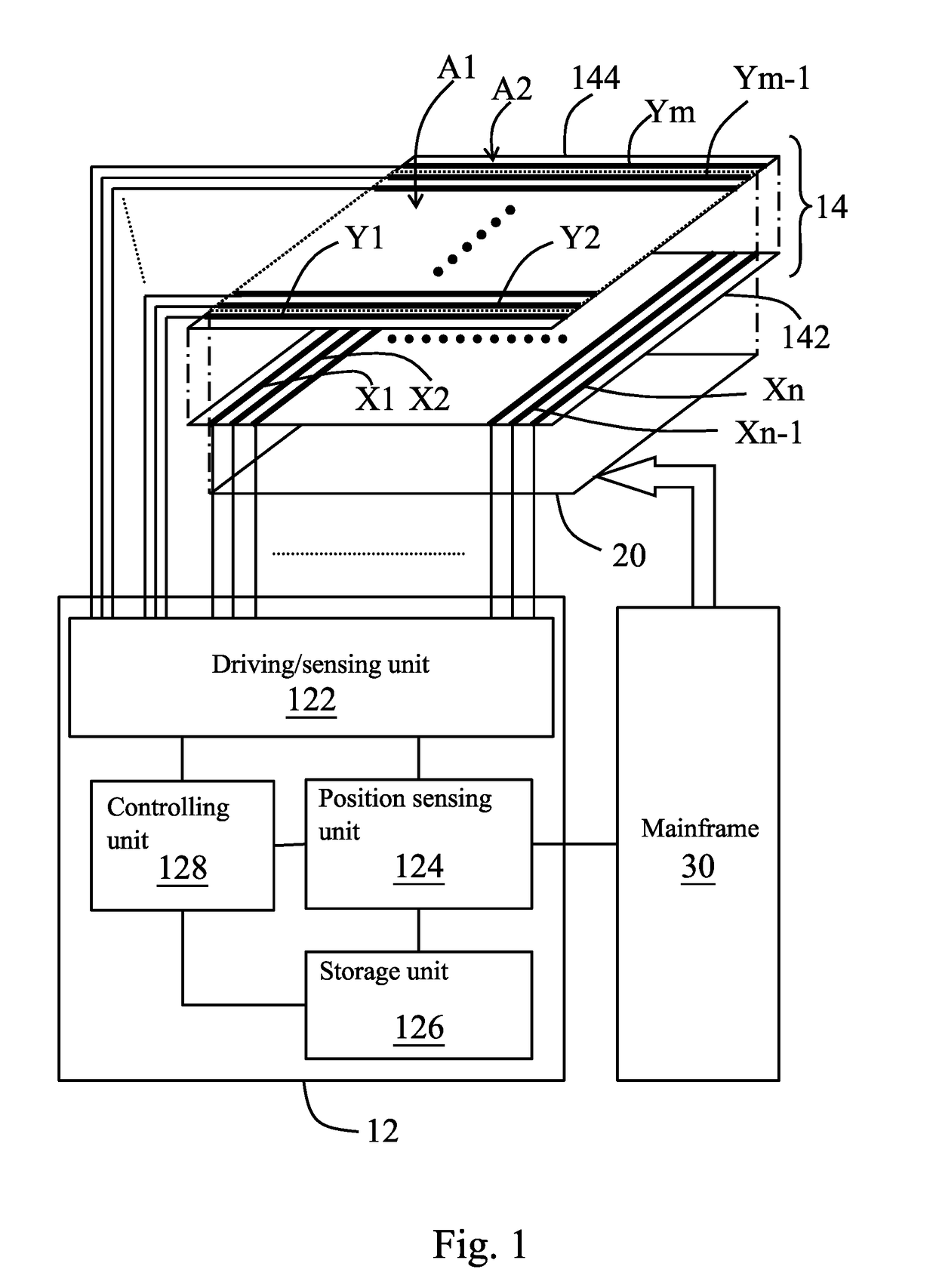 Capacitive sensing device and method that reduces influence from transient environmental changes