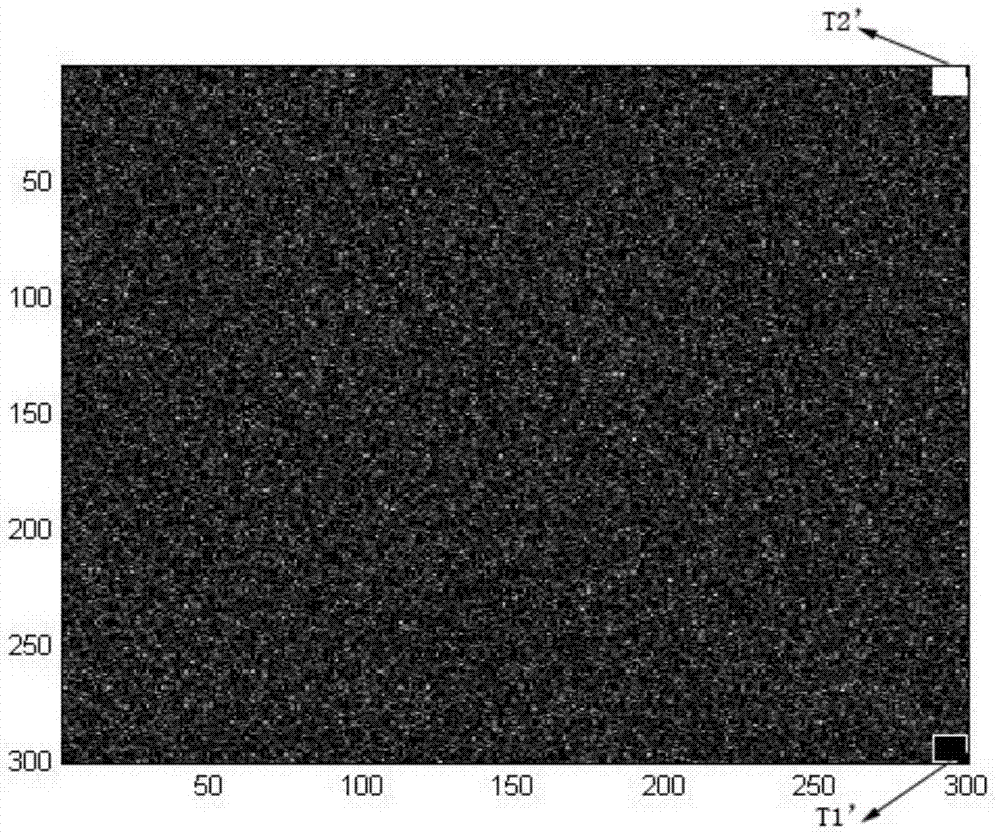 Anti-interference sub-shot noise weak absorption target quantum imaging device and imaging method