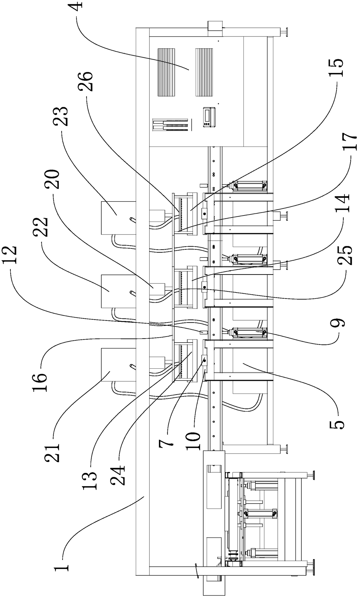 Coloring mechanism in mahjong tile coloring device