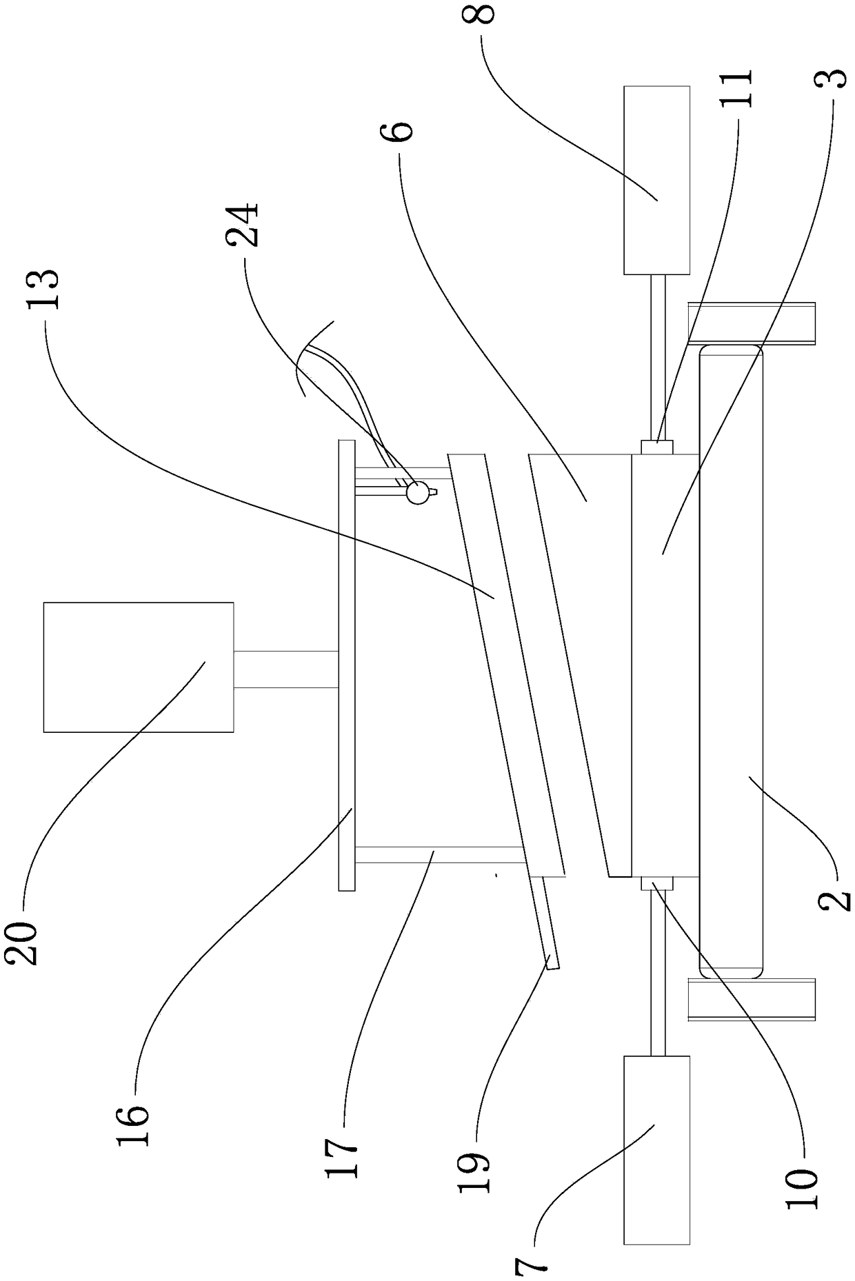 Coloring mechanism in mahjong tile coloring device