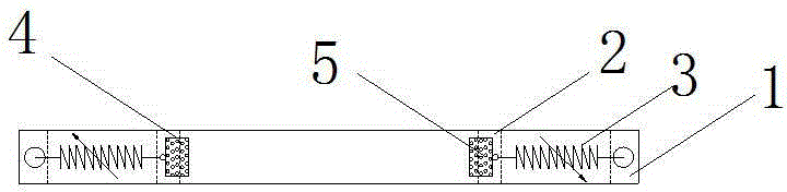 Non-linear particle impact damper