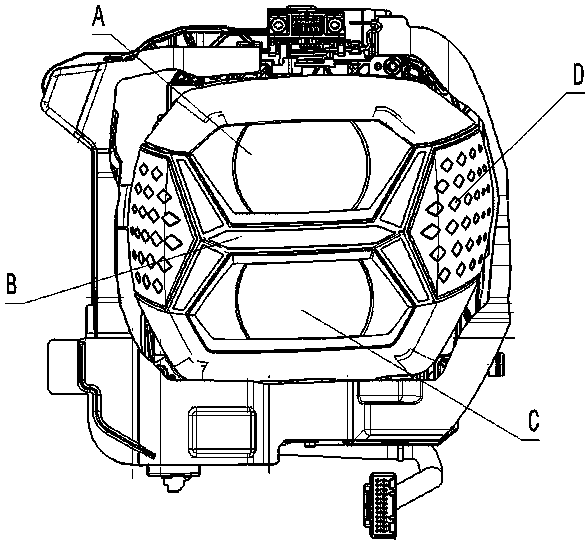 Module group based modular integration and module group integral rotation mechanism