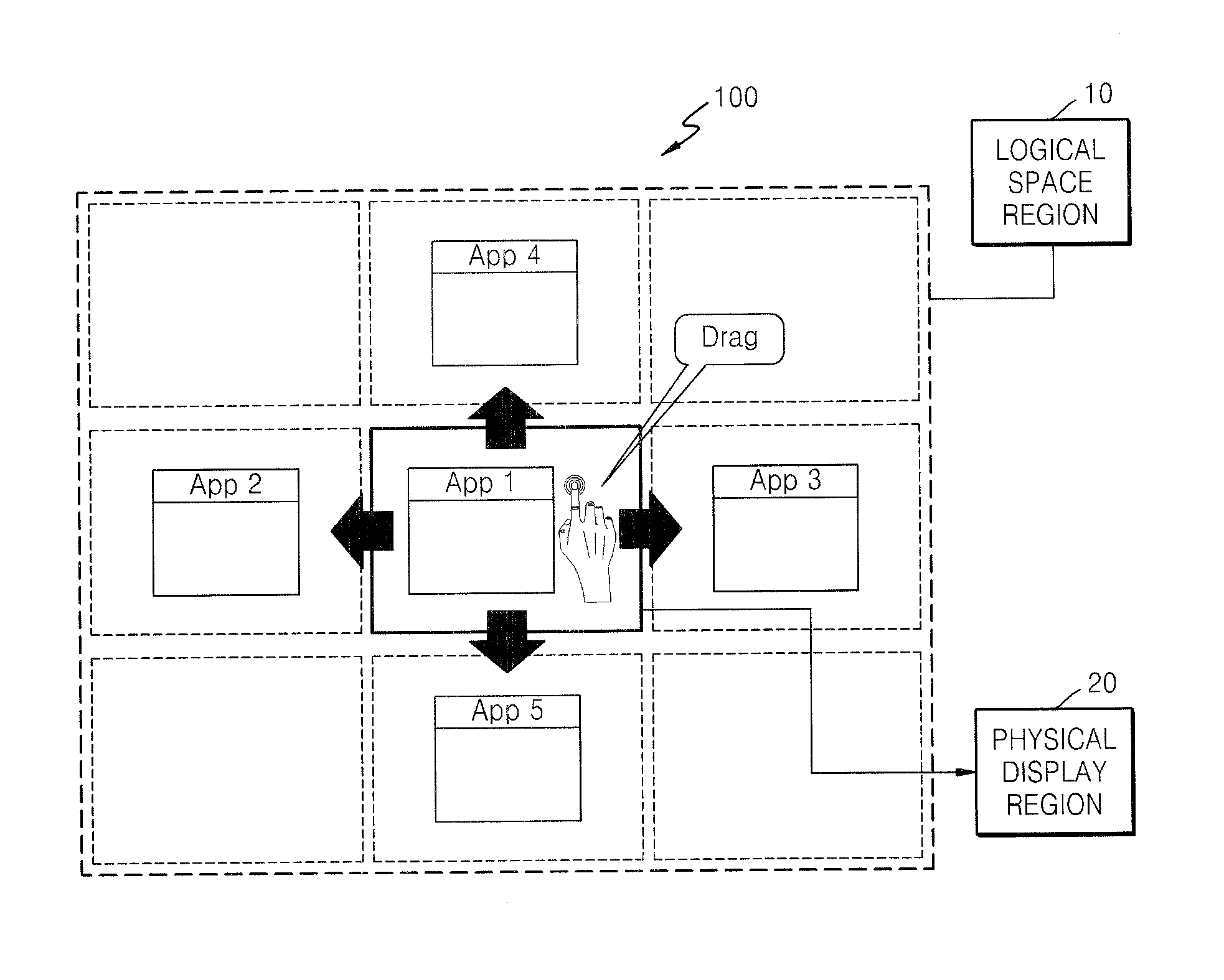 Method and terminal for displaying a plurality of pages,method and terminal for displaying a plurality of applications being executed on terminal, and method of executing a plurality of applications