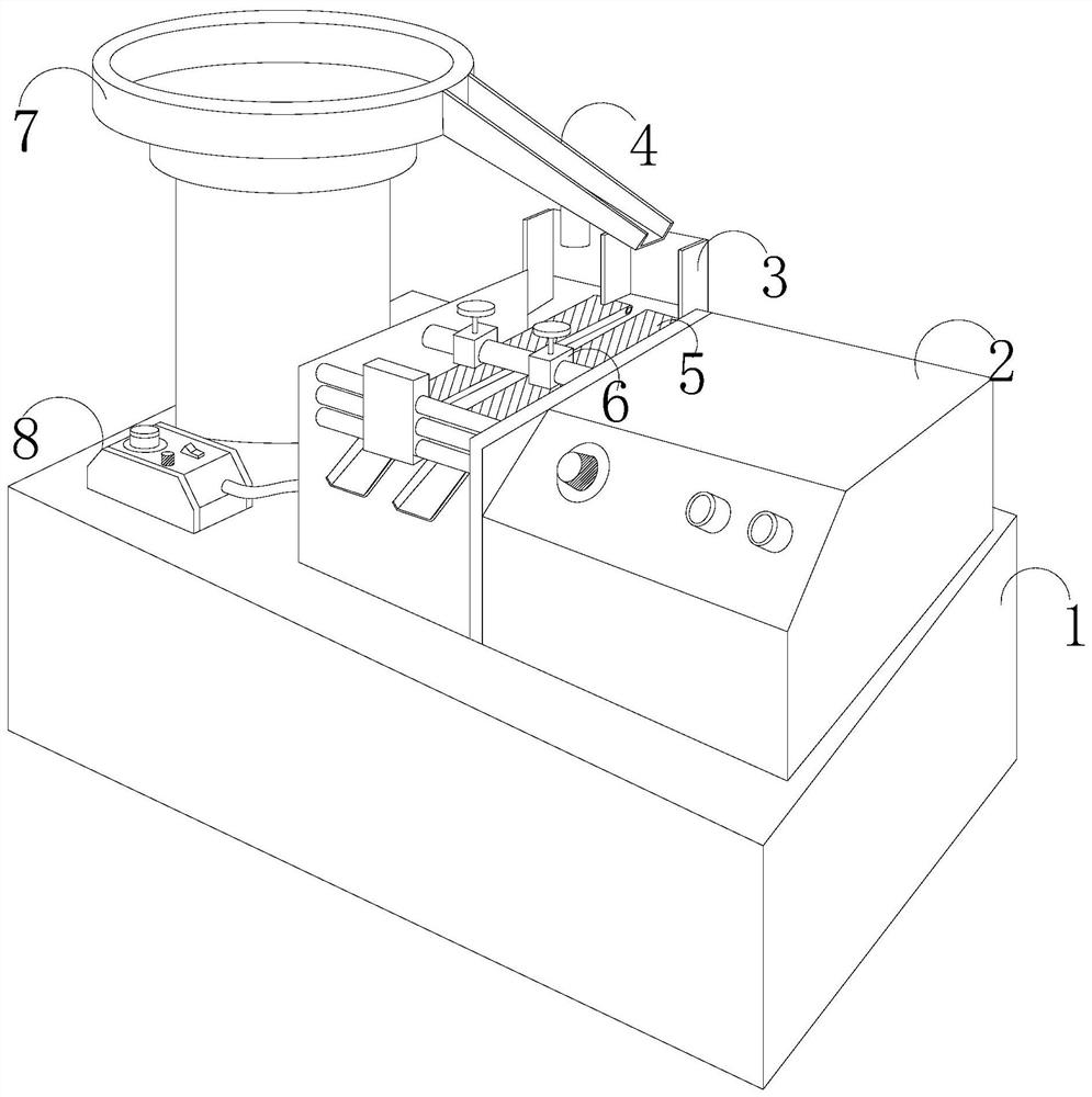 Pin cutting machine for electronic buzzer processing