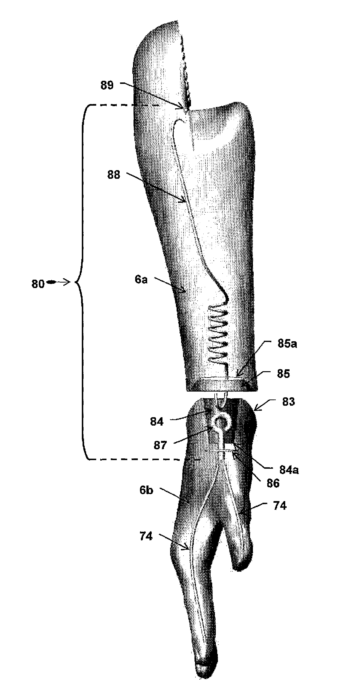 Articulated mannequin with various assembly mechanisms