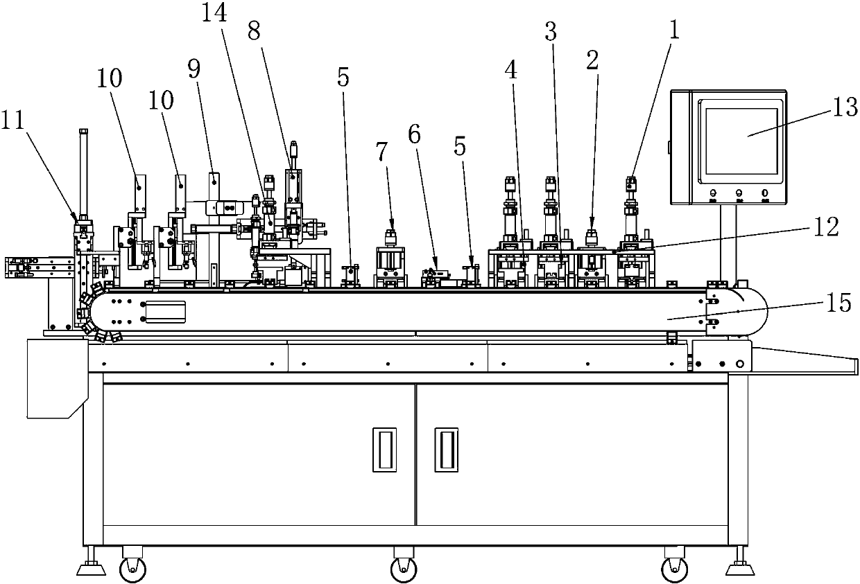 A usb3.1 Type‑C welding assembly line equipment