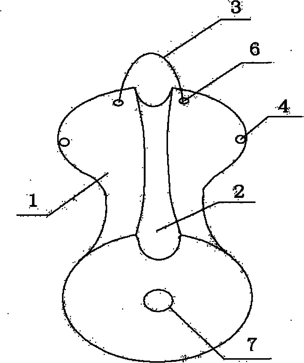 Tracheal cannula fixing device