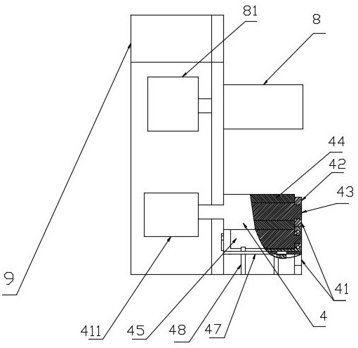 Deviation correction embossing rewinder for aluminum foil paper production