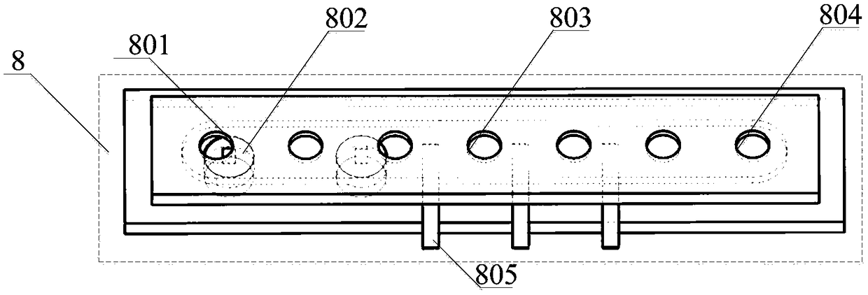 Aerostatic calibrating system for wall surface shearing strength micro-sensors