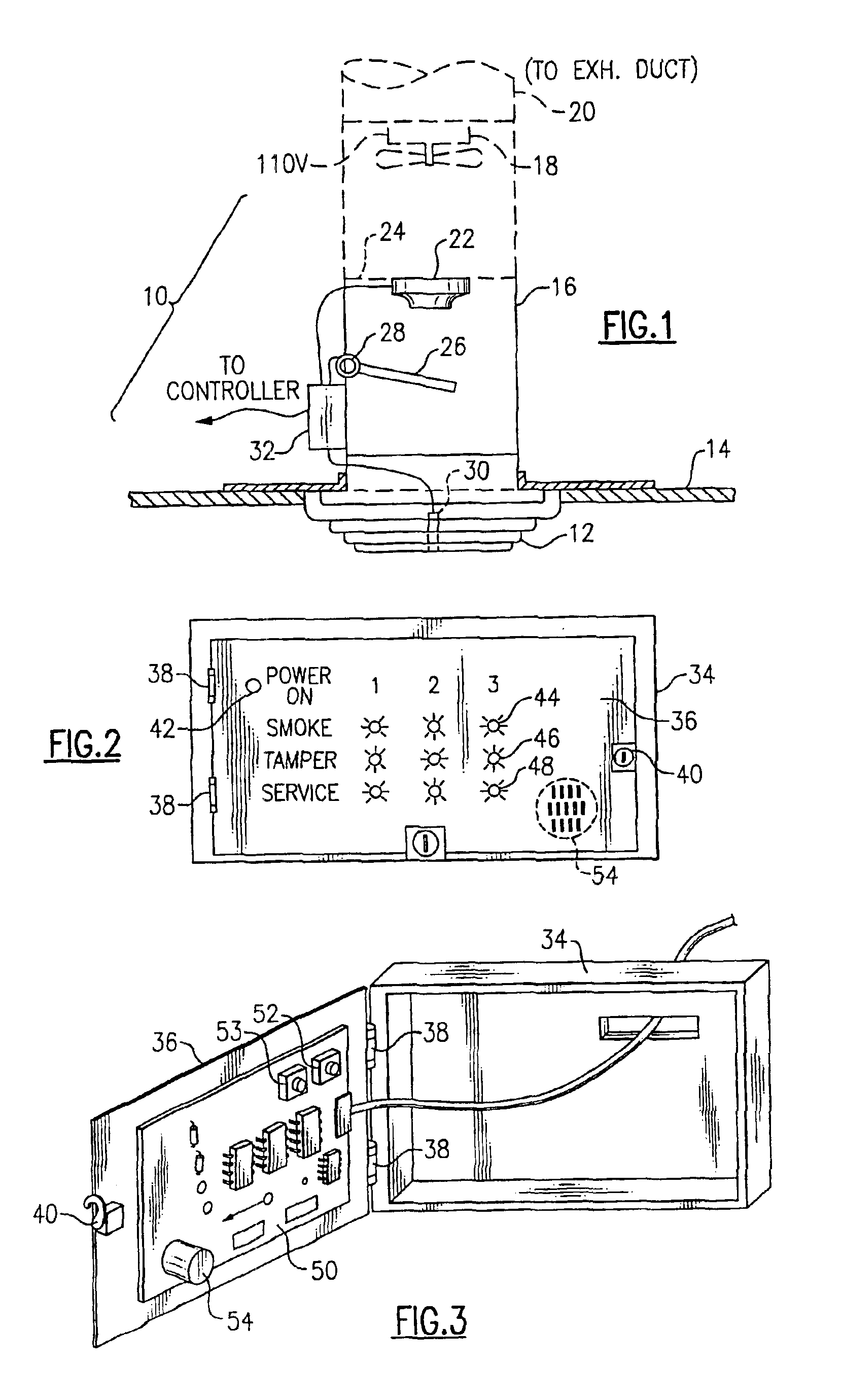 Tobacco smoke detection system with tamper detection