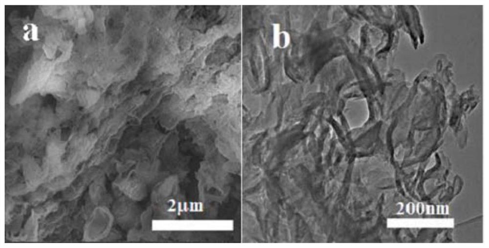 A kind of graphite phase nitrogen carbide/cadmium sulfide photocatalytic nanocomposite material with burr spherical structure and its preparation method and application