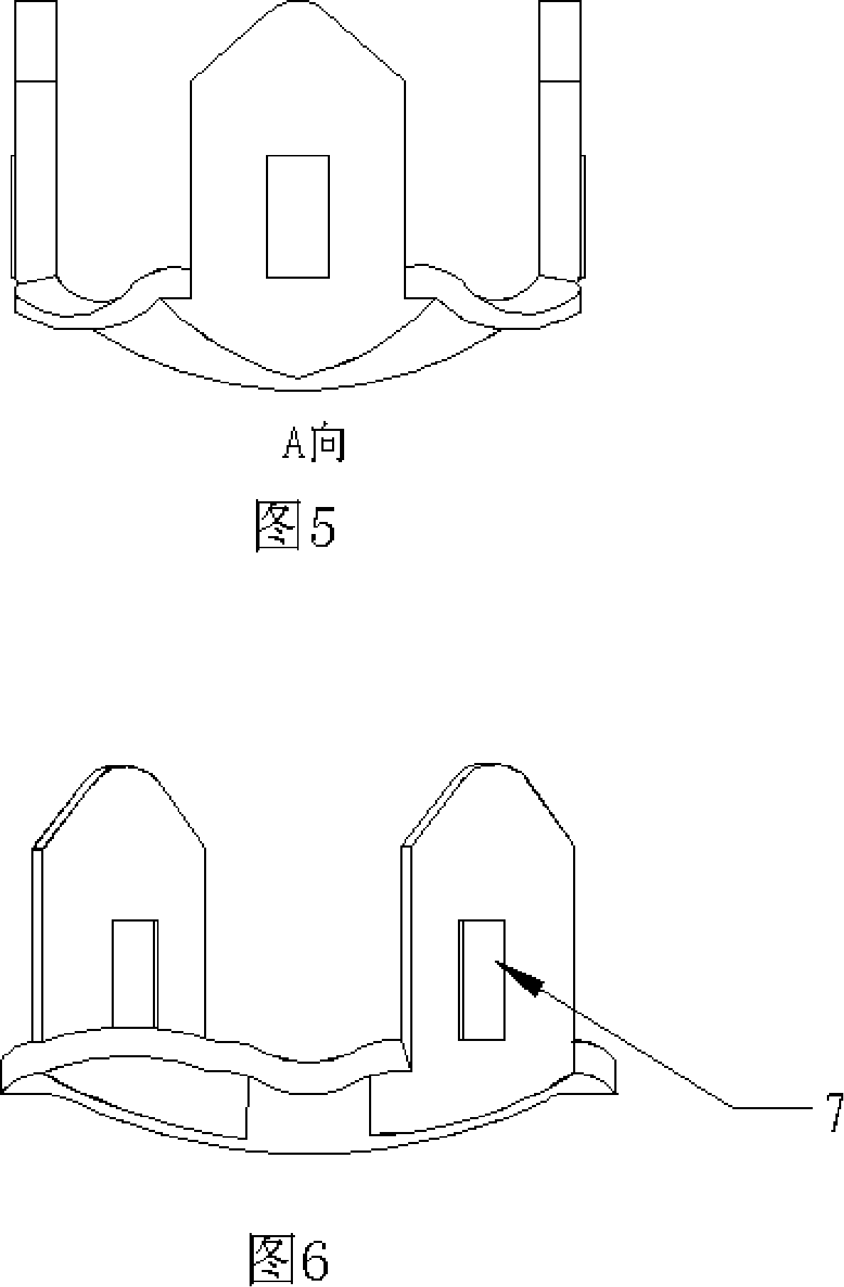 Cross cramp for steel wire