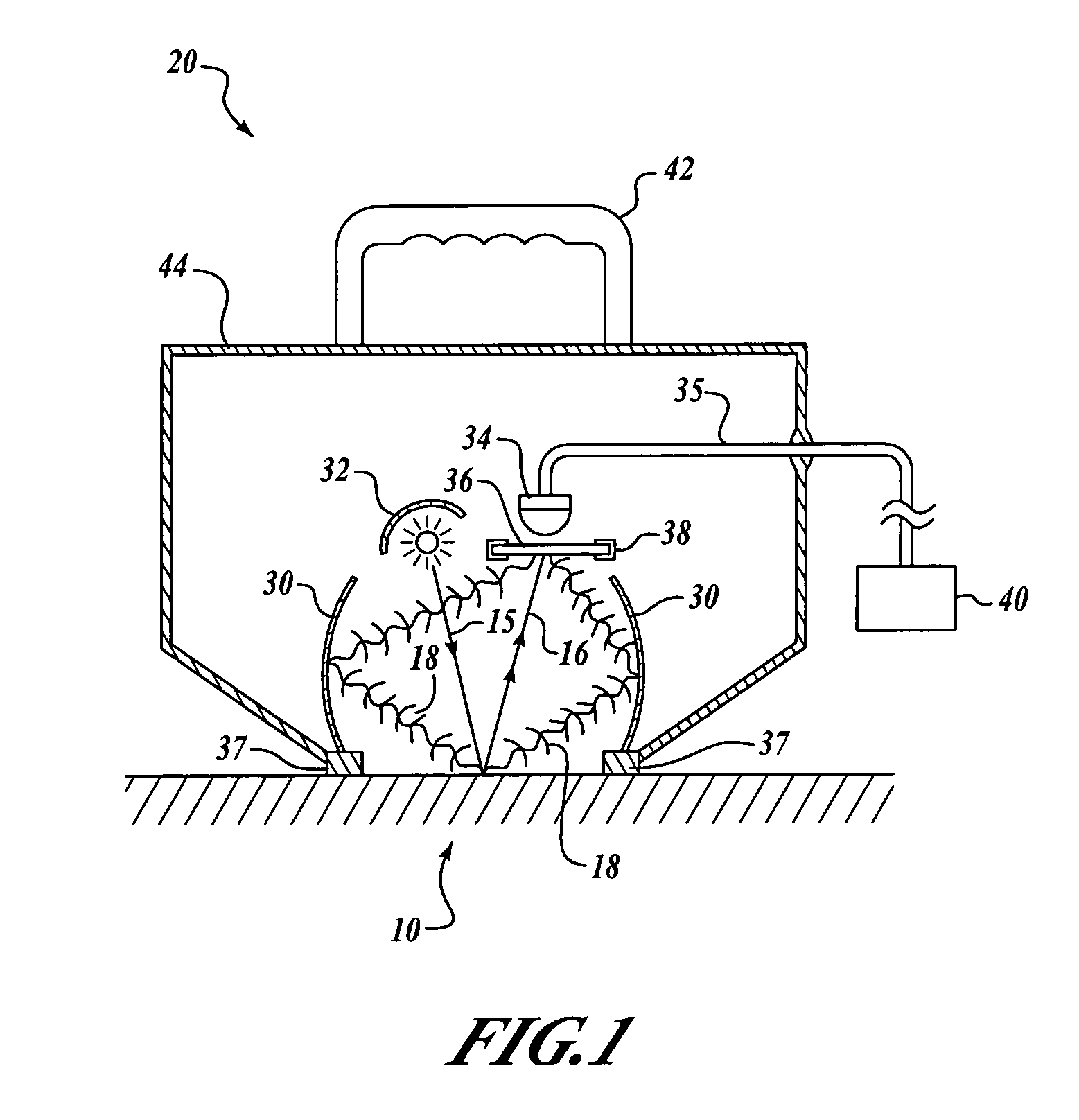 Method for measurement of composite heat damage with infrared spectroscopy