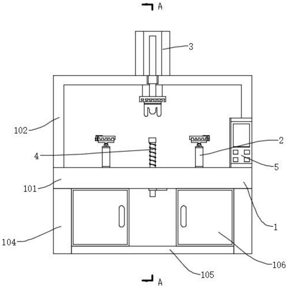 Bending strength detection device for new material production