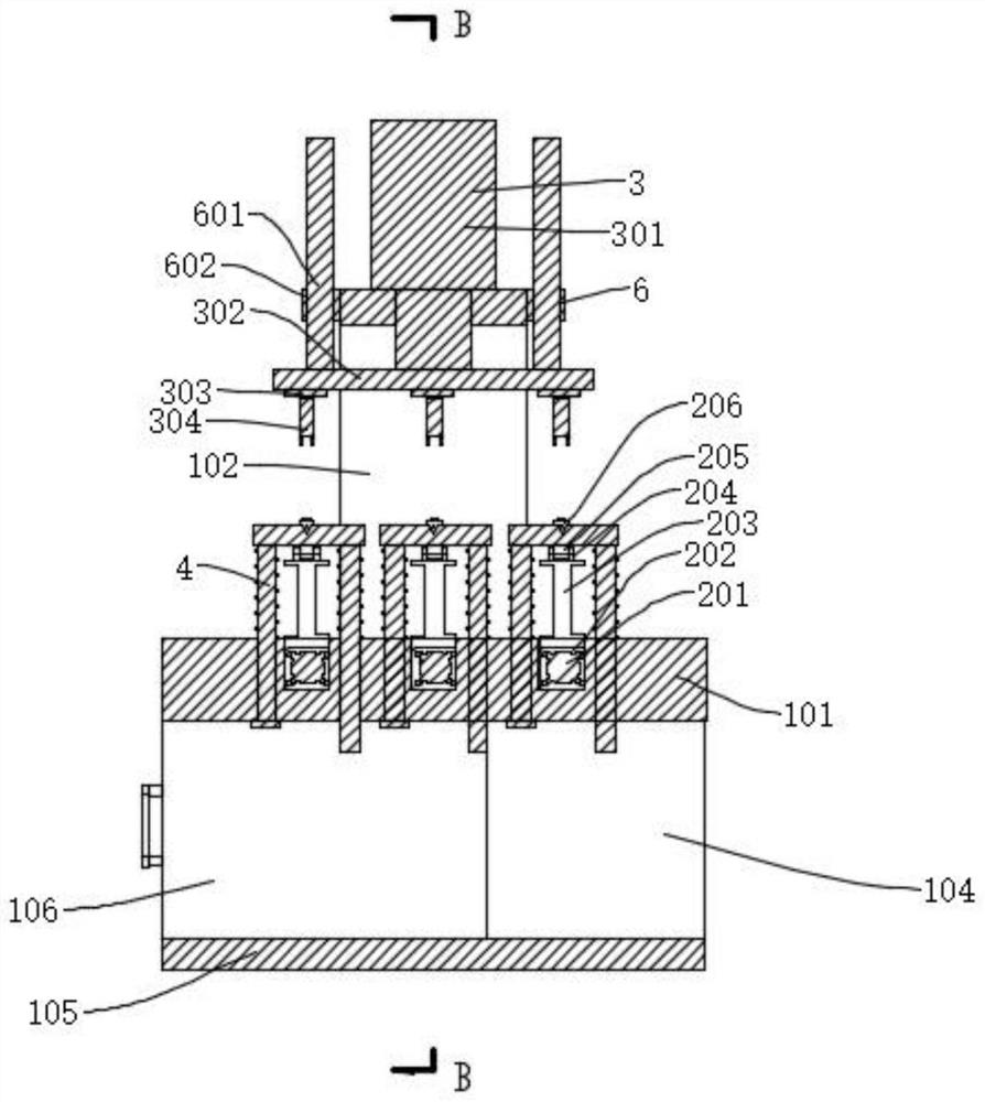 Bending strength detection device for new material production