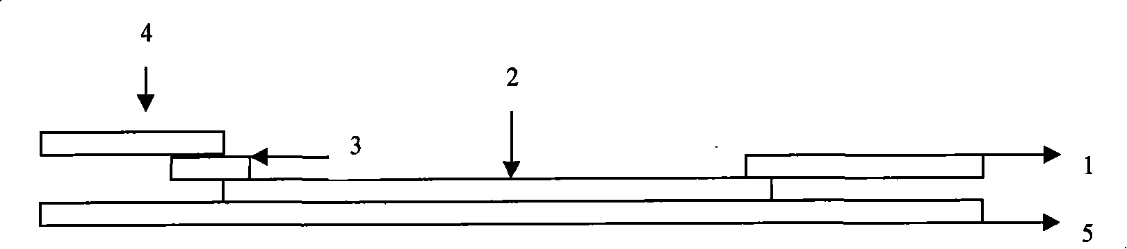 Test paper strip for rapidly detecting brucellosis antibody