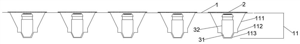 Inner package of protective cover of laser blood sampling instrument, package-integrated protective cover and mounting method of package-integrated protective cover