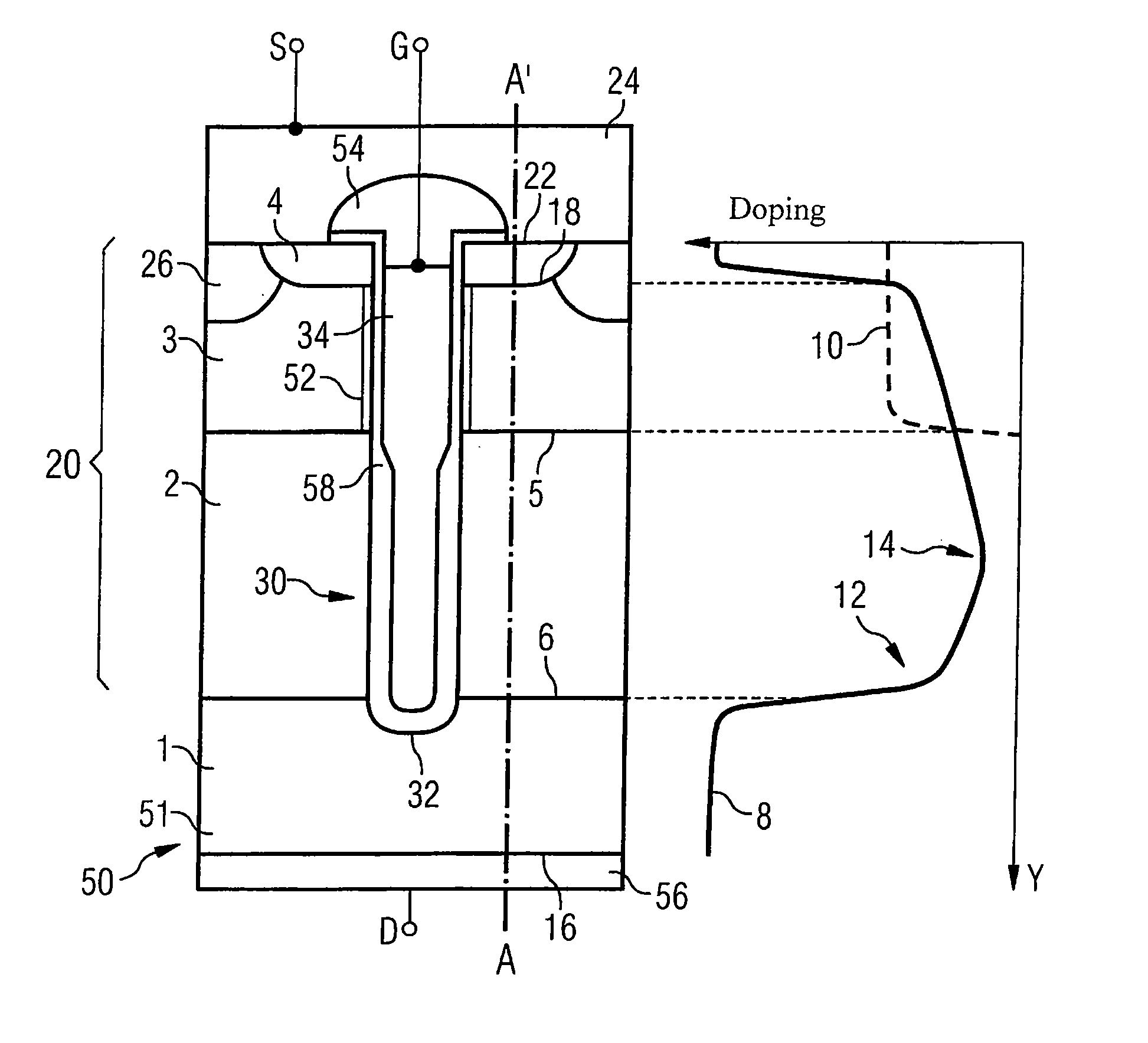 Semiconductor component and method for producing a semiconductor component