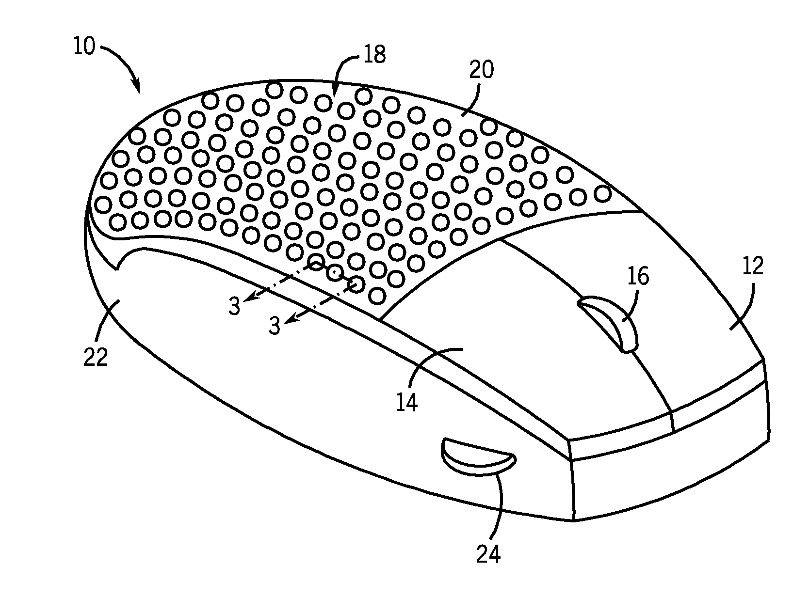 Computer peripheral with integrated infrared therapy and method of making same