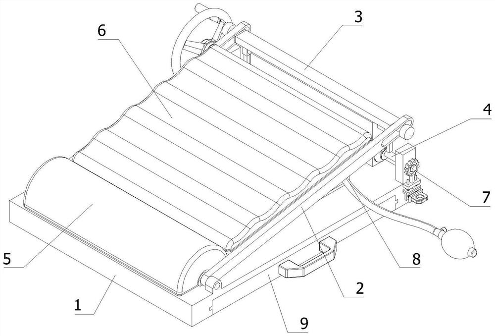 An anti-gastroesophageal reflux nursing device for gastroenterology