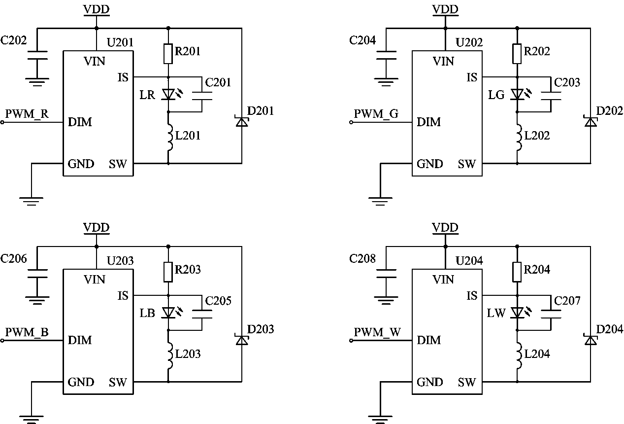 LED illumination regulator