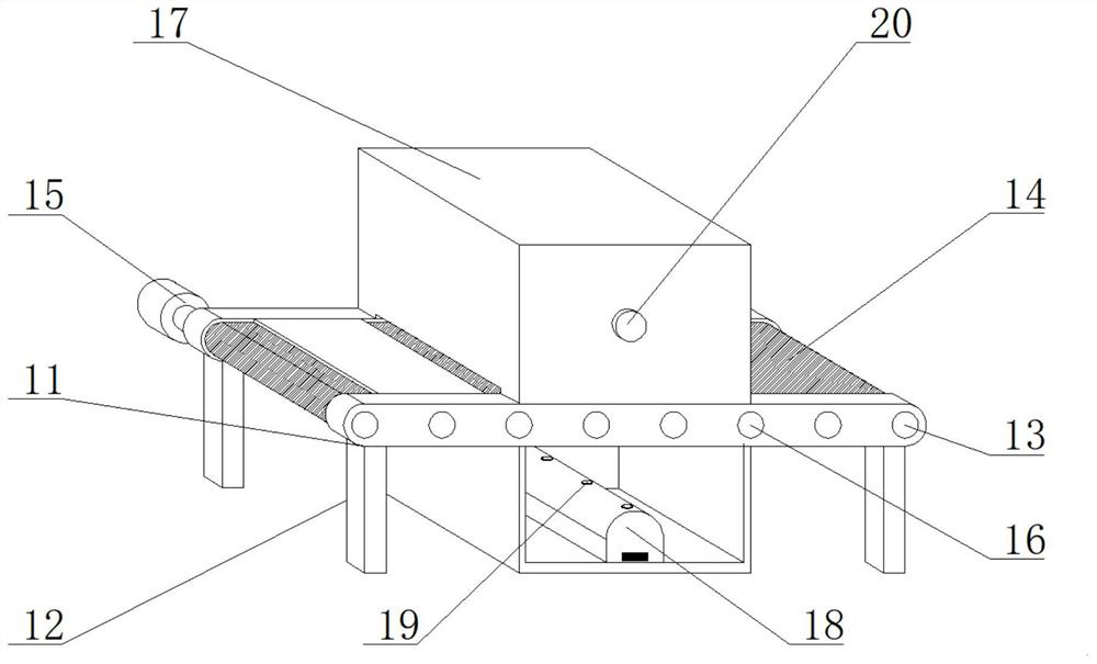 Corrugated board drying device