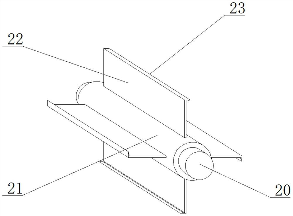 Corrugated board drying device