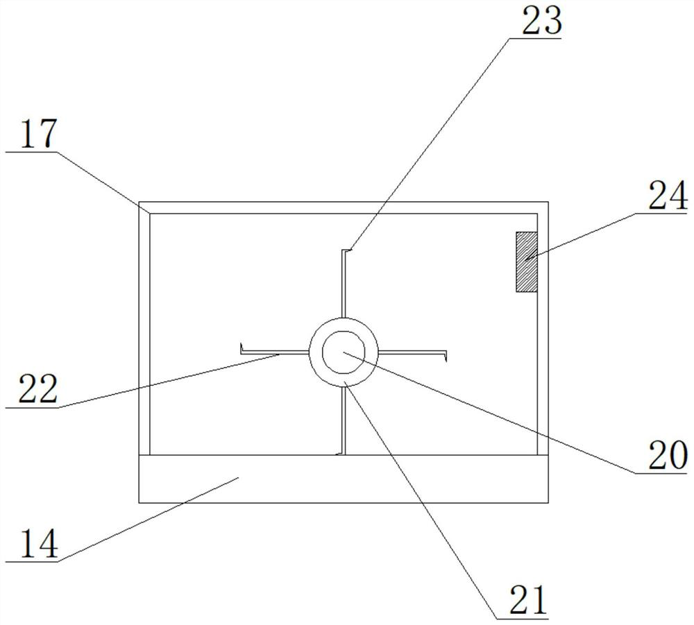 Corrugated board drying device