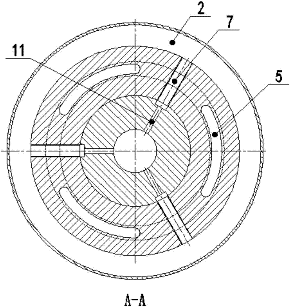 Diamond special-shaped grinding wheel and vertical machining cooling system