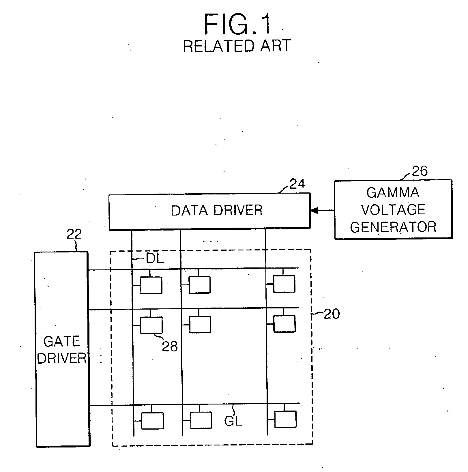 Electro-luminescence display device and driving apparatus thereof