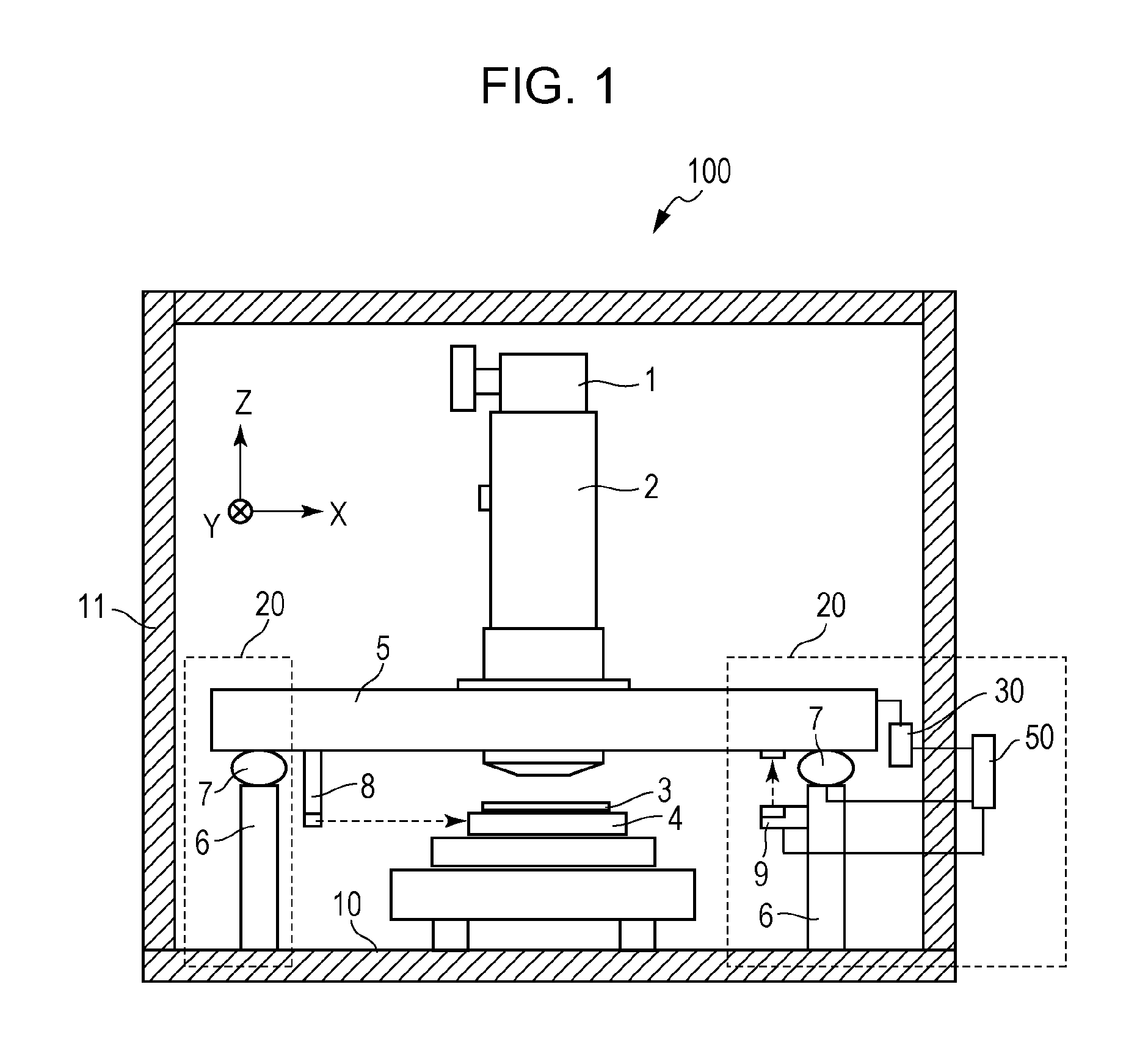 Vibration isolation apparatus, method of isolating vibration, lithography apparatus, and method of producing device