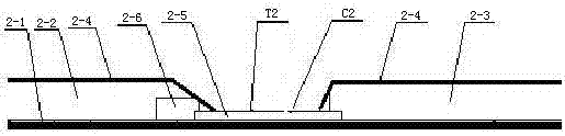 Human chorionic gonadotropin (hCG) cycle detection test kit and preparation method thereof