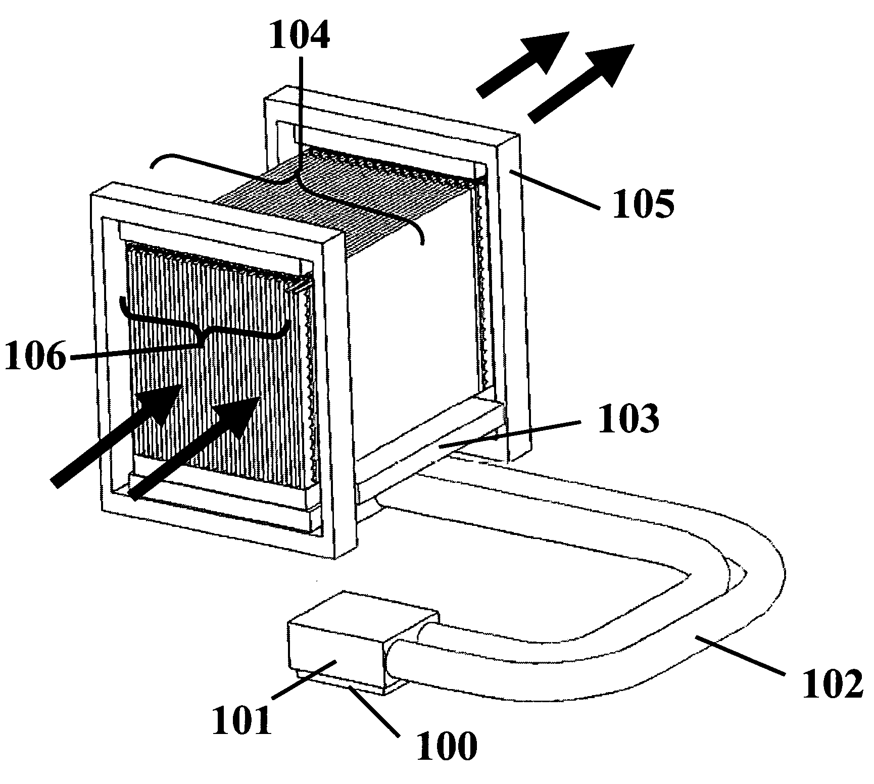 Plasma cooling heat sink