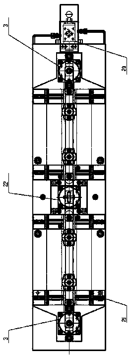 Two-sided milling fixture for blank forming molds