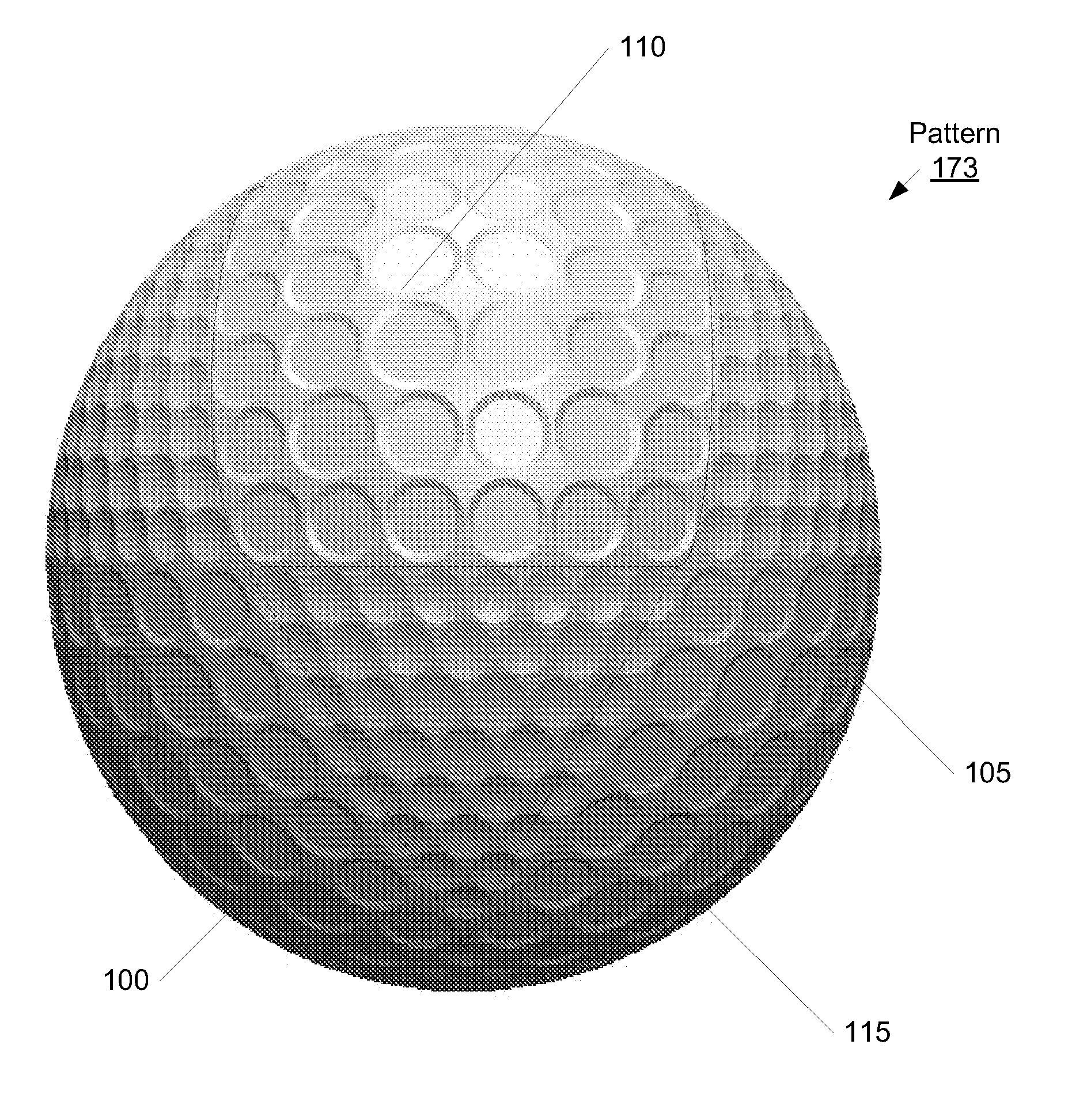 Low lift golf ball