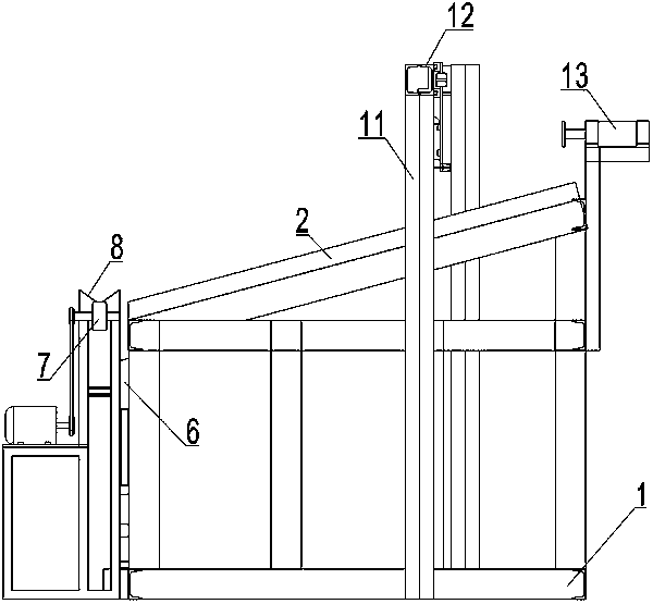 Automatic unbundling device for bars