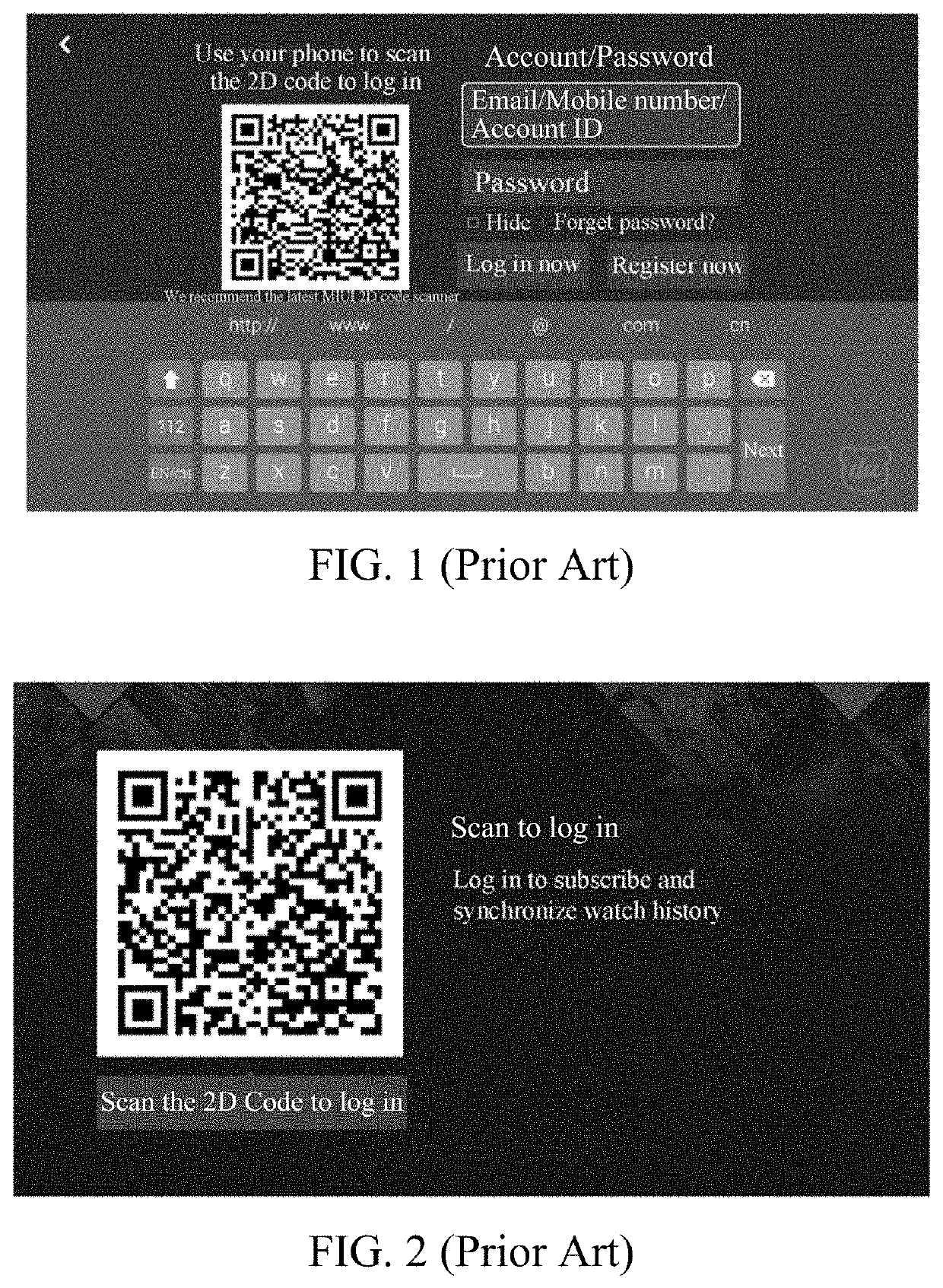 Account login method and system, video terminal, mobile terminal, and storage medium