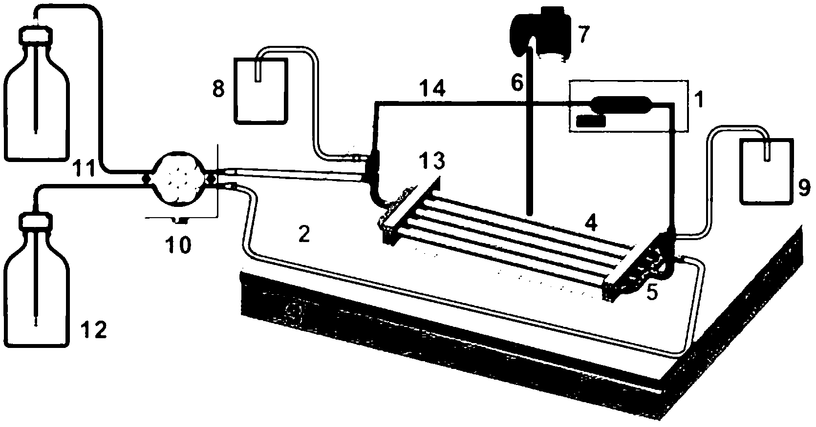 High-flux protein titration method based on moving reaction boundary electrophoresis