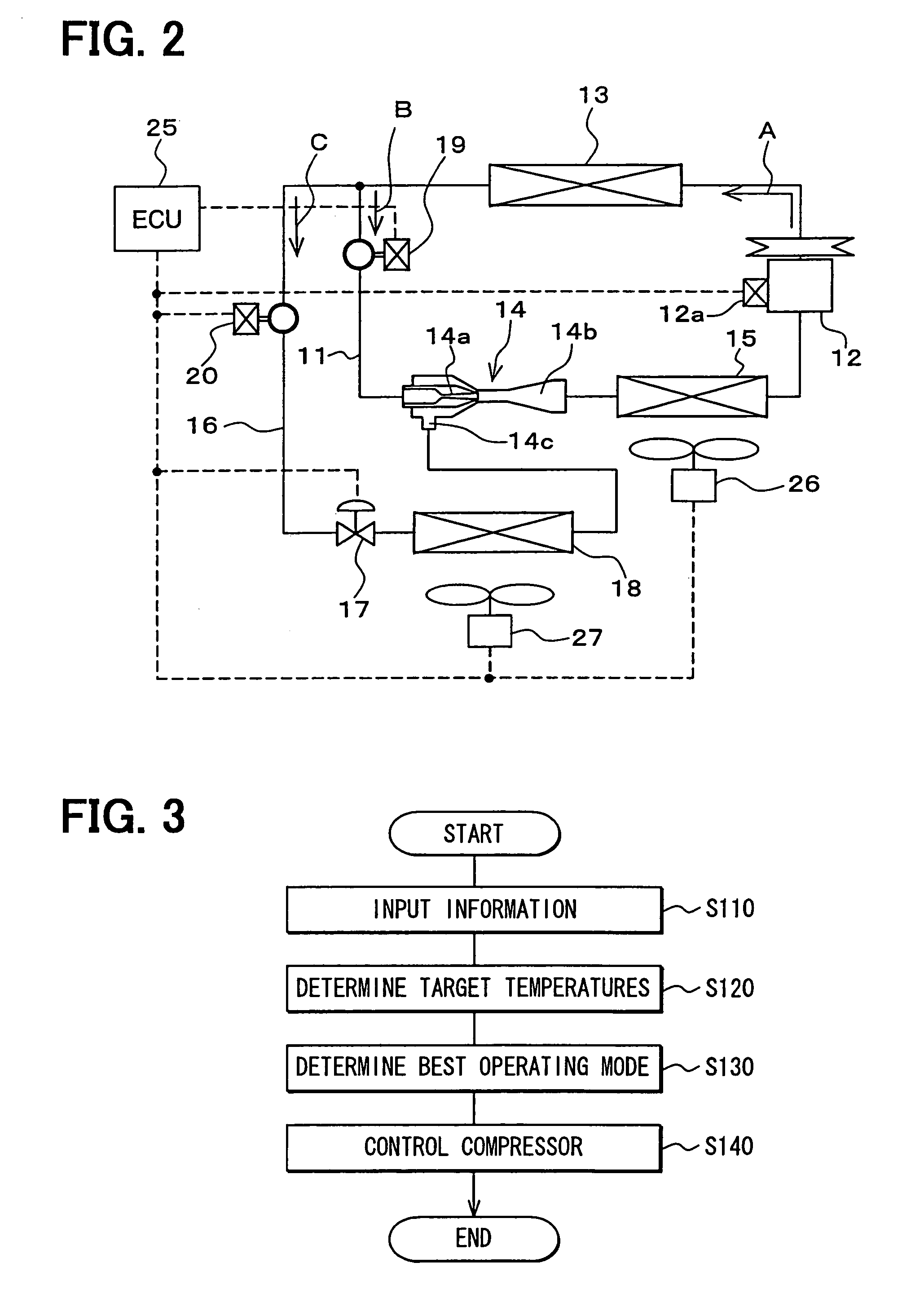 Vapor compression cycle having ejector