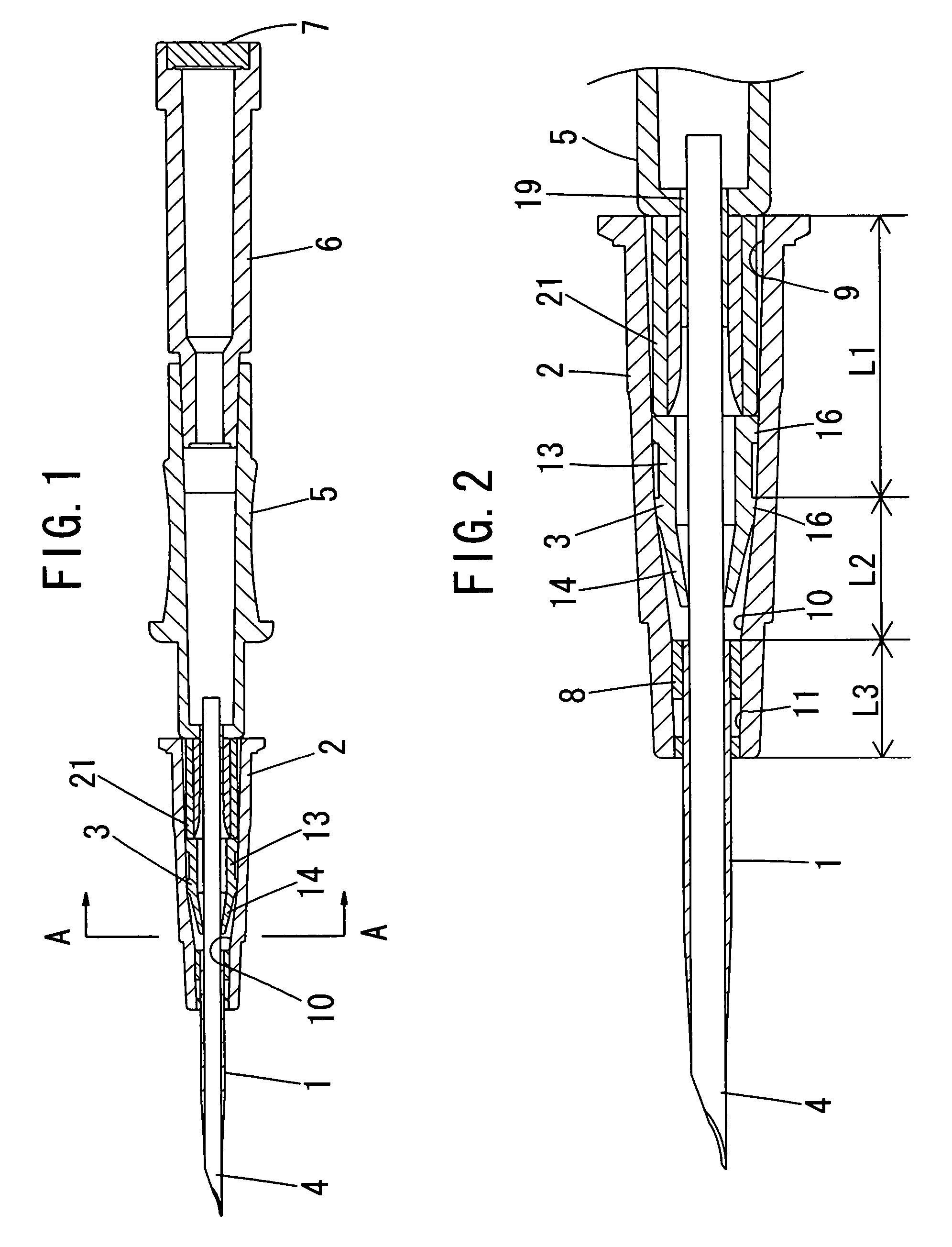 Indwelling catheter