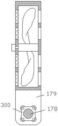 Electric power element installation device with dust screen and electronic control unit