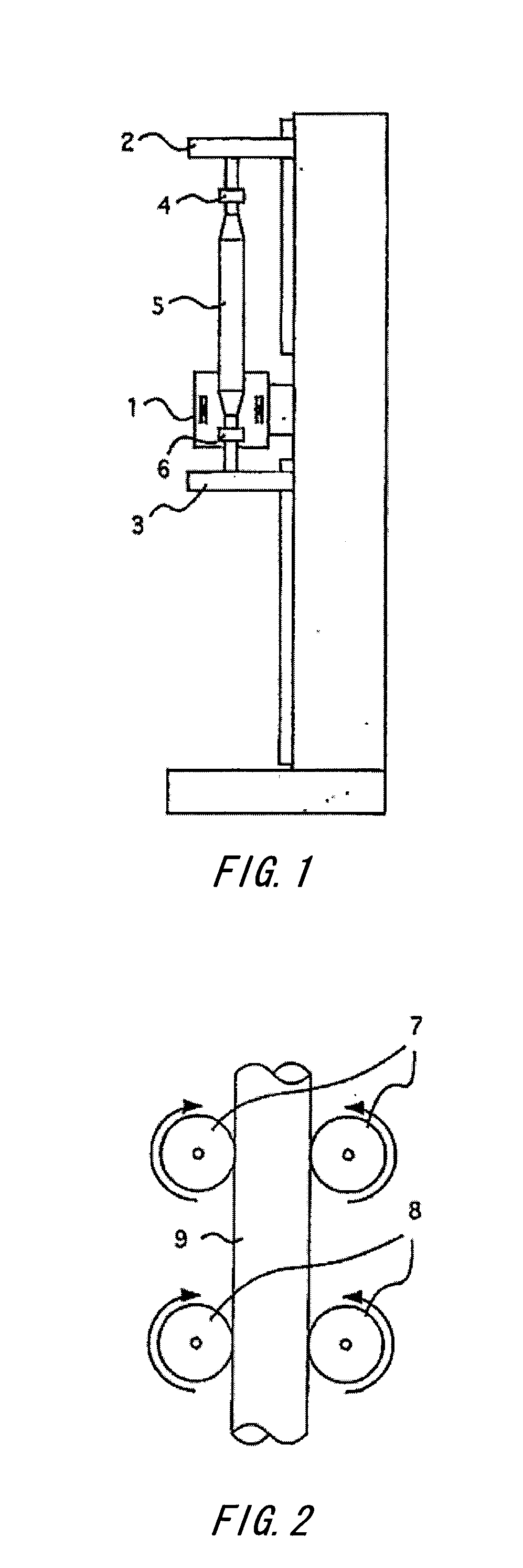 Elongating method and apparatus for glass base material