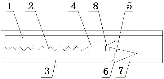 Buffering self-tightening drawer used for refrigerator