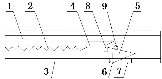 Buffering self-tightening drawer used for refrigerator