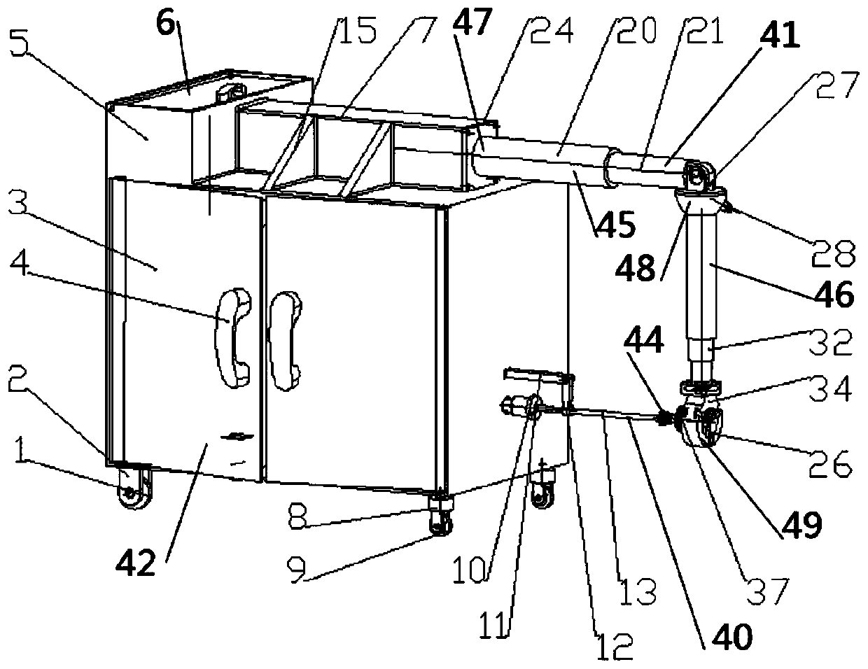 A device for derusting and polishing the inner wall of a magnetic tube