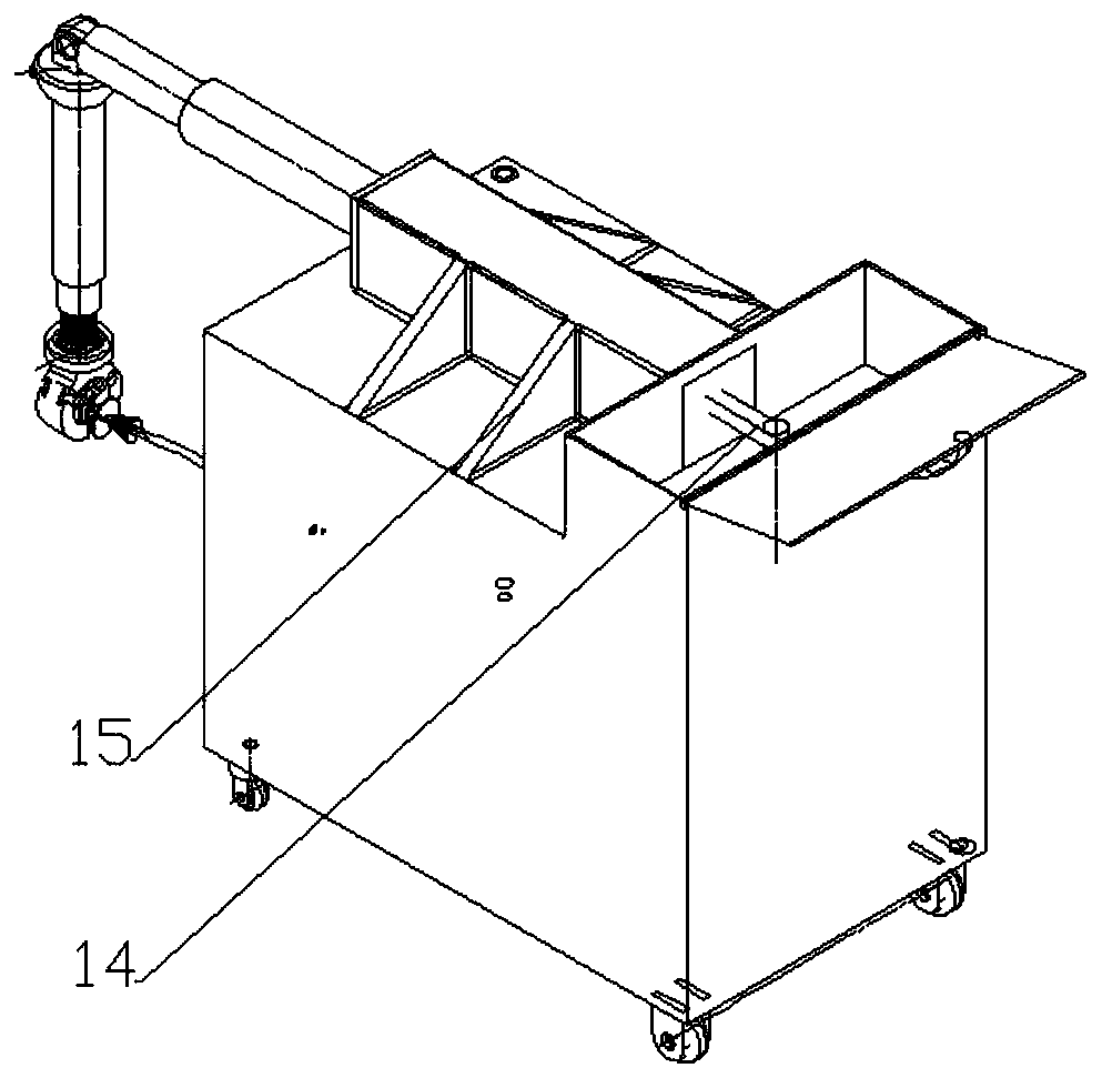 A device for derusting and polishing the inner wall of a magnetic tube